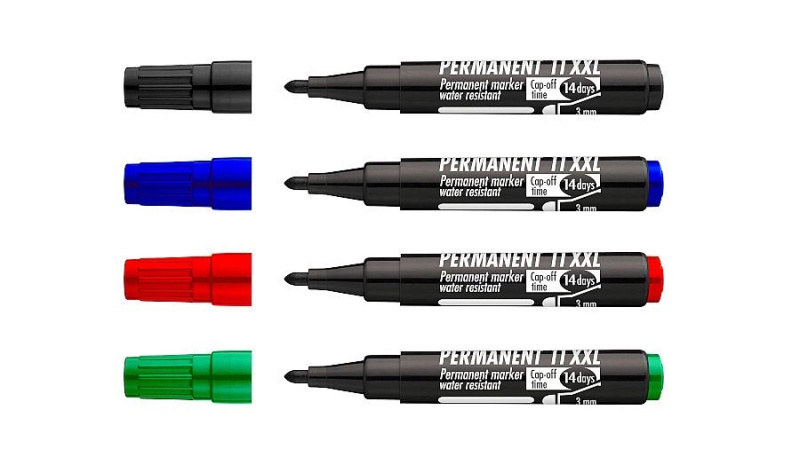 Popisovač CONCORDE 11XXL, permanentní, sada 4ks CONCORDE