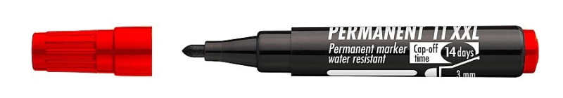 Popisovač CONCORDE 11XXL, permanentní, červený CONCORDE