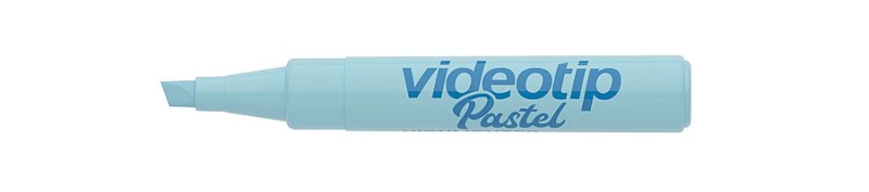 Zvýrazňovač ICO Videotip pastelový, pastel modrá ICO
