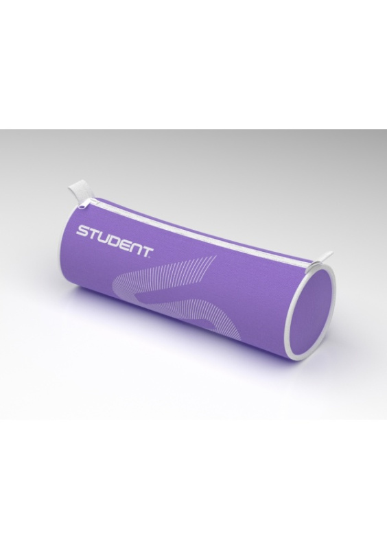 Penál ICO Student, lila ICO Trade