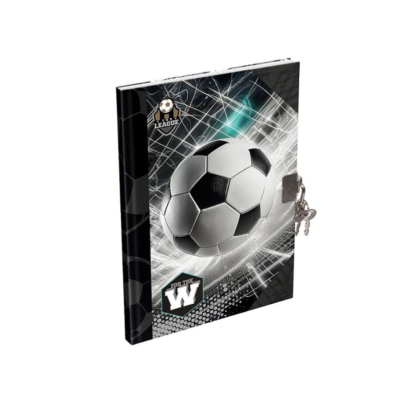 Deník A5 LizzyCard Top League se zámkem