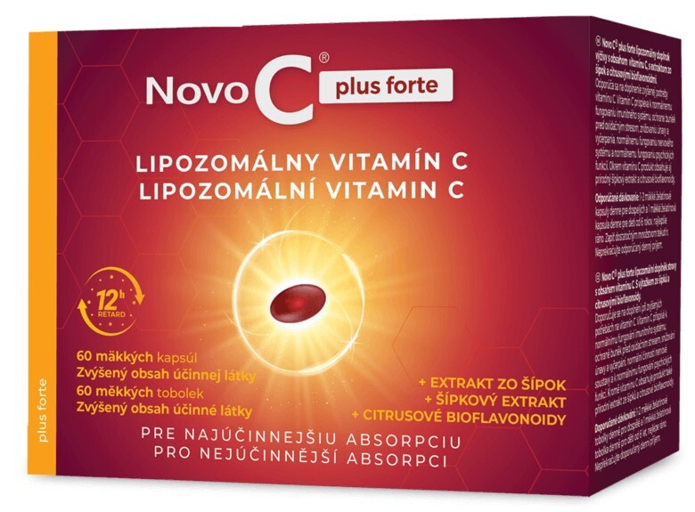 NOVO C plus Forte měkké 60 tobolek