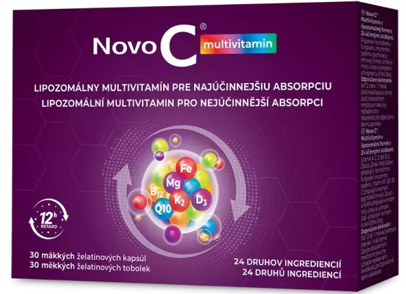 NOVO C multivitamin měkké 30 tobolek