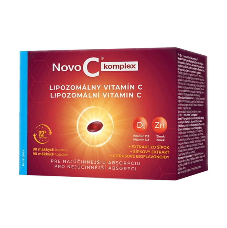 NOVO C komplex Lipozomální vitamín C 90 tobolek