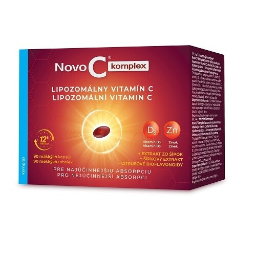 NOVO C komplex Lipozomální vitamín C 90 tobolek