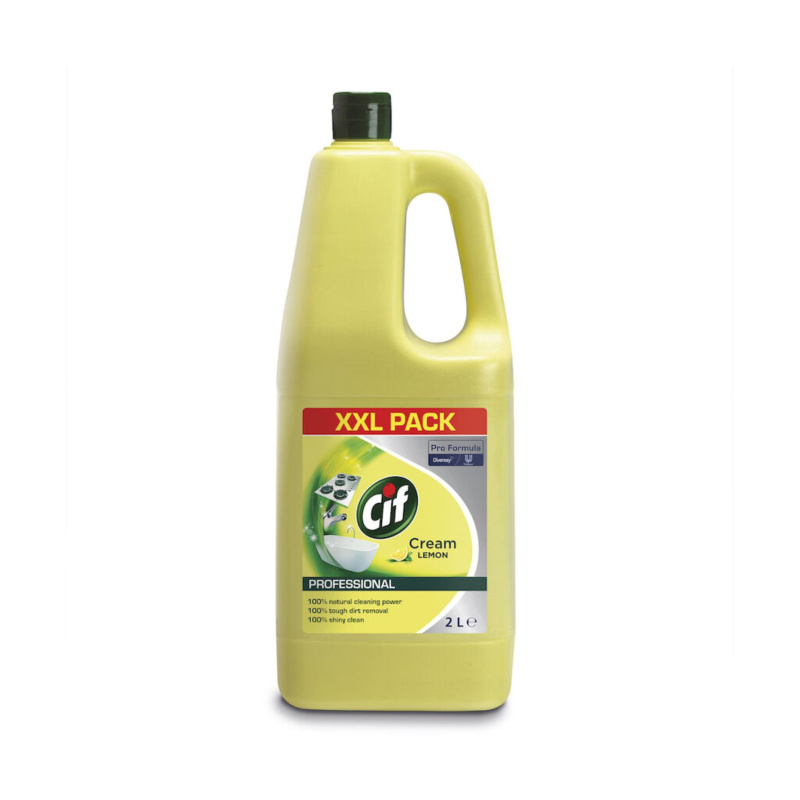 Čistící krém - Cif Lemon cream, 2 l