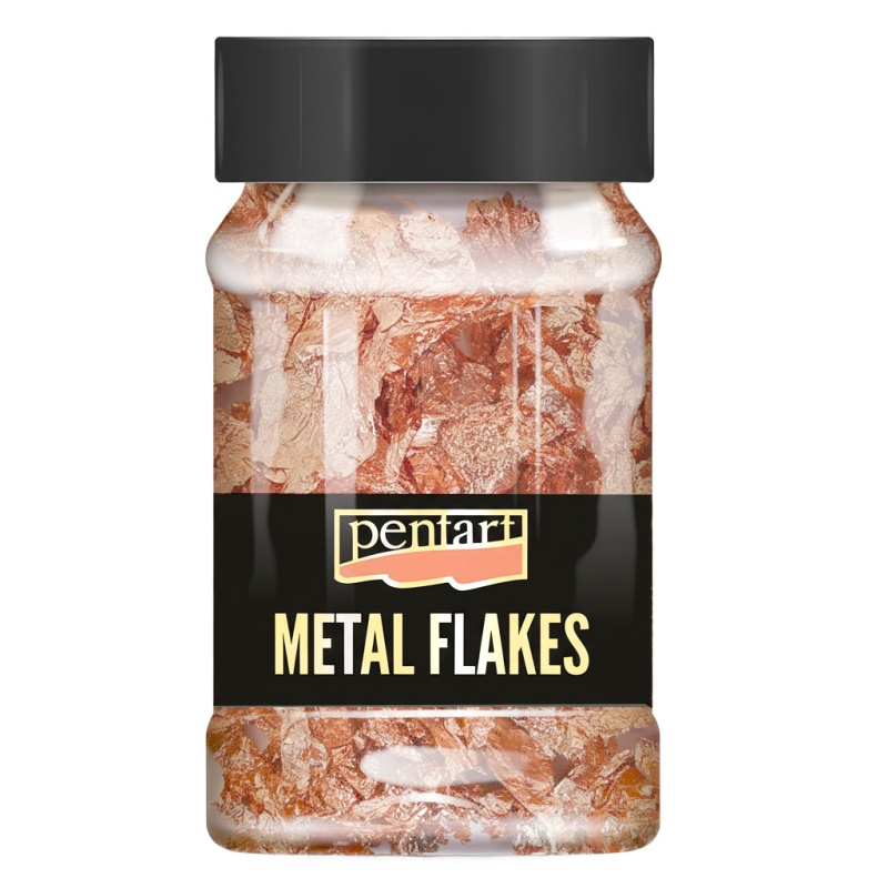 Pentart Vločky metalické PENTART 1 g vzor M5