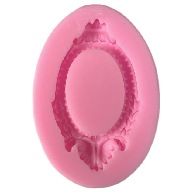 Pentart Silikonová forma na odlévání - oválný rámeček