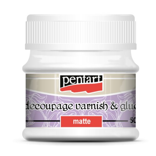 Pentart Lepidlový lak na decoupage matný PENTART 50 ml