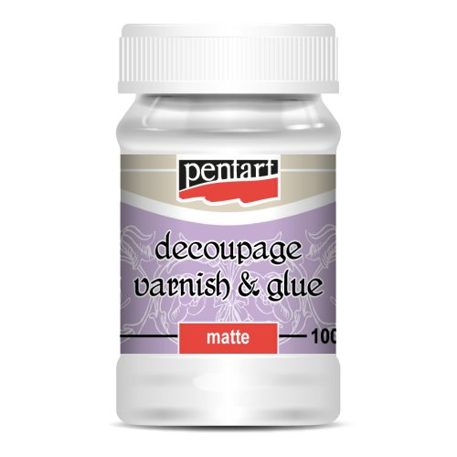 Pentart Lepidlový lak na decoupage matný PENTART 100 ml