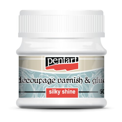 Pentart Lepidlový lak na decoupage PENTART 50 ml HEDVÁBNÝ LESK