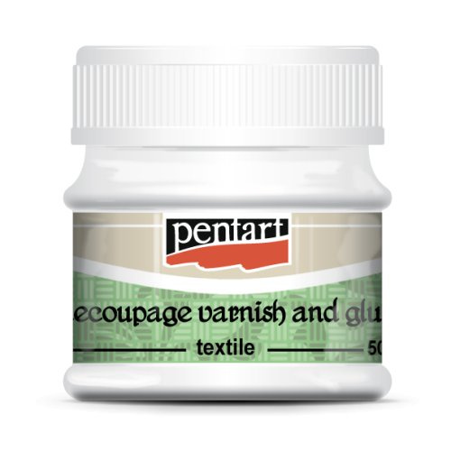 Pentart Lepidlo a lak Decoupage na textil PENTART 50 ml
