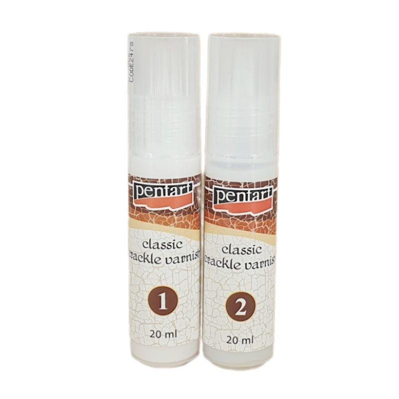 Pentart Krakelovací lak klasik - dvousložkový PENTART 20 ml