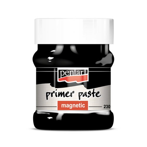 Pentart Magnetická akrylová podkladová pasta PENTART230 ml ČERNÁ