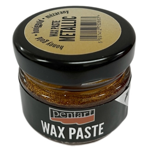 Pentart Vosková pasta metalická PENTART 20 ml MEDOVÁ ZLATÁ