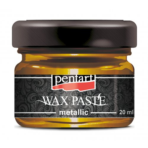 Pentart Vosková pasta metalická PENTART 20 ml MEDOVÁ ZLATÁ