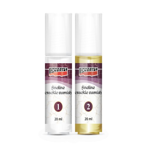 Pentart Krakelovací lak Fineline - dvousložkový PENTART 20 ml