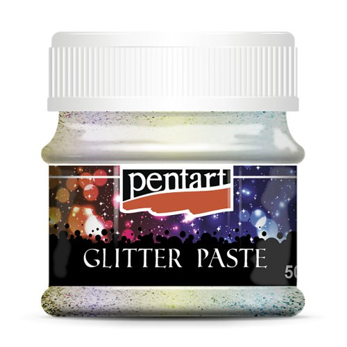 Pentart Glitrová pasta fine PENTART 50 ml DUHA