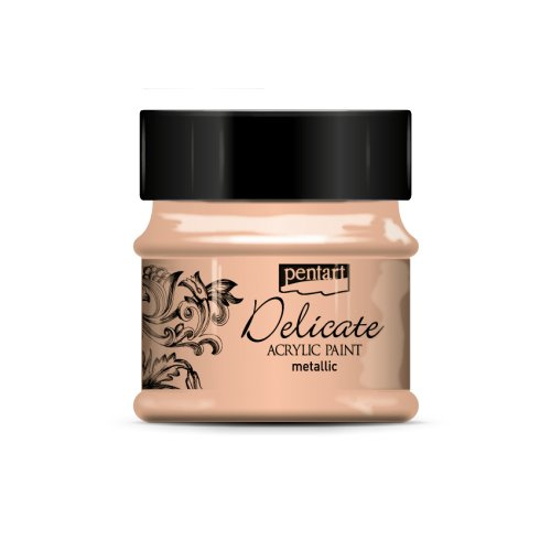 Pentart Delikátní akrylová barva metalická PENTART 50 ml NACHOVÁ ZLATÁ