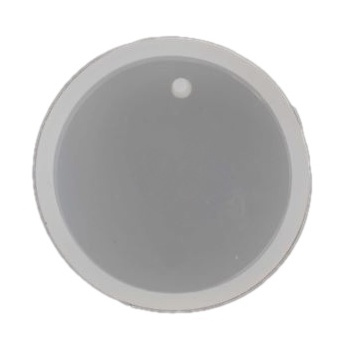 Silikonová forma na odlévání Pentart - kruh 2,8 × 2,8 × 0,8 cm (1ks)