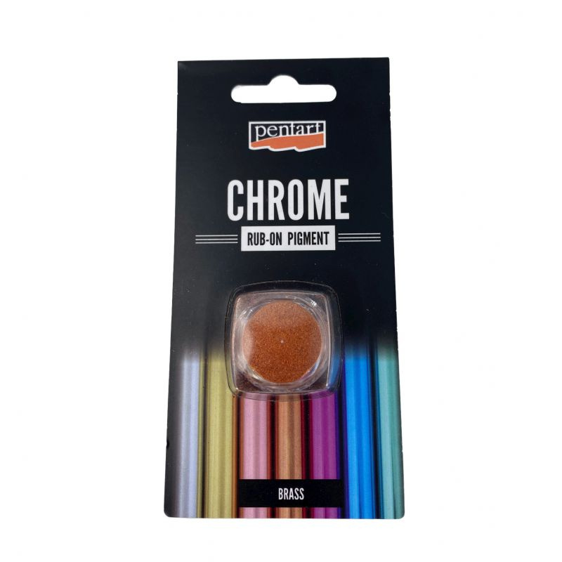 Pentart CHROM rub-on pigment PENTART 0,5 g MOSAZ