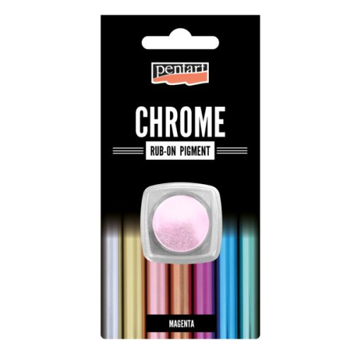 Pentart CHROM rub-on pigment PENTART 0,5 g MAGENTA
