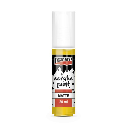 Pentart Akrylová barva matná PENTART 20 ml ŽLUTÁ