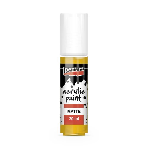 Pentart Akrylová barva matná PENTART 20 ml SLUNEČNÍ ŽLUTÁ