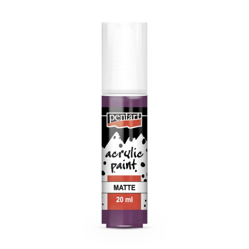Pentart Akrylová barva matná PENTART 20 ml PURPUROVÁ