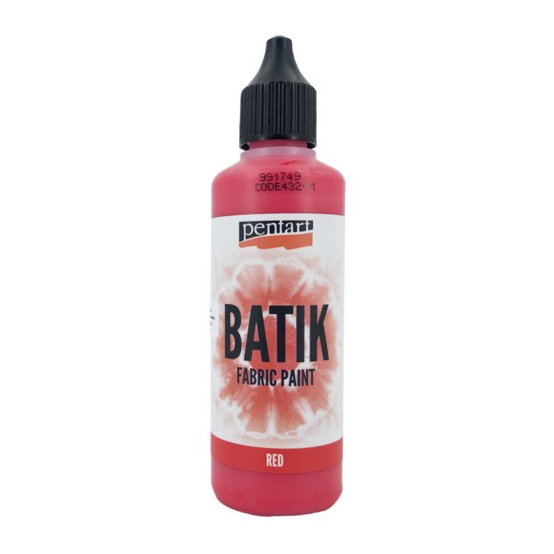 Pentart Batikovací barva PENTART 80 ml ČERVENÁ