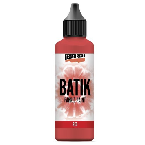 Pentart Batikovací barva PENTART 80 ml ČERVENÁ