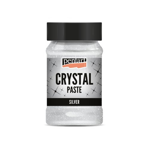 Pentart Křišťálová pasta PENTART 100 ml STŘÍBRNÁ