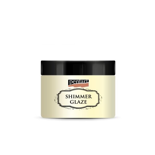 Pentart Třpytivá glazura PENTART 150 ml PERLEŤOVÁ BÍLÁ