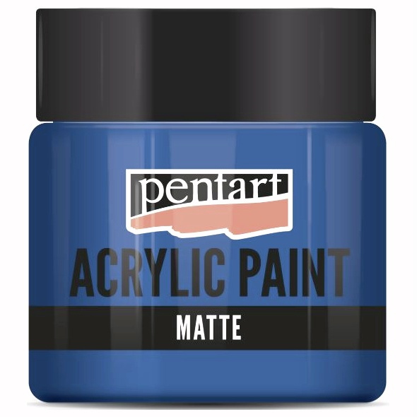 Pentart Akrylová barva matná PENTART 50 ml MODRÁ
