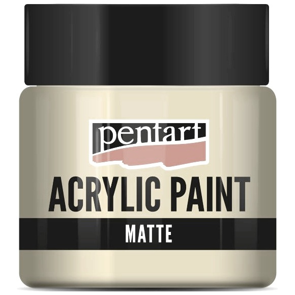 Pentart Akrylová barva matná PENTART 50 ml BÉŽOVÁ