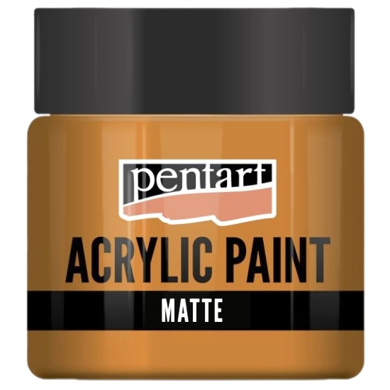 Pentart Akrylová barva matná PENTART 50 ml ORANŽOVÁ
