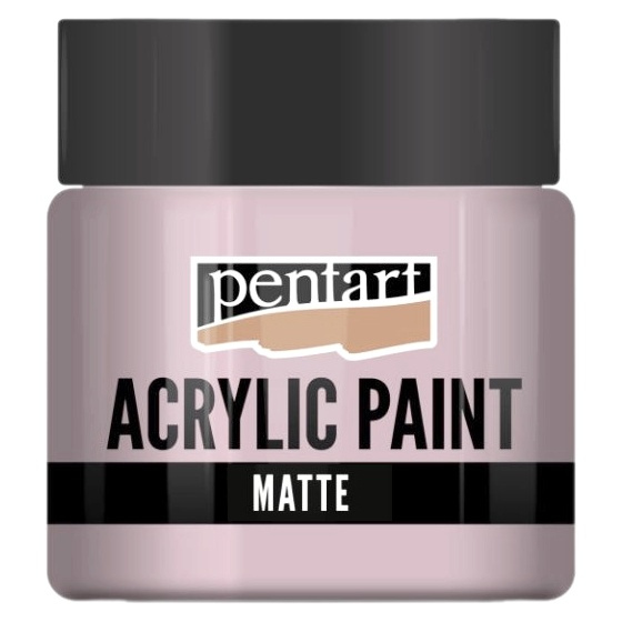 Pentart Akrylová barva matná PENTART 50 ml RŮŽOVÁ