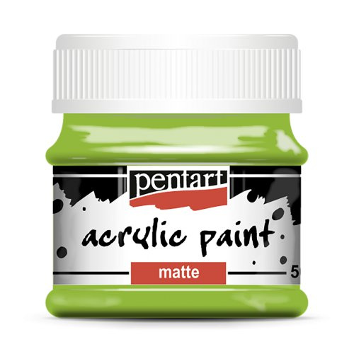 Pentart Akrylová barva matná PENTART 50 ml ZELENÁ JABLKO