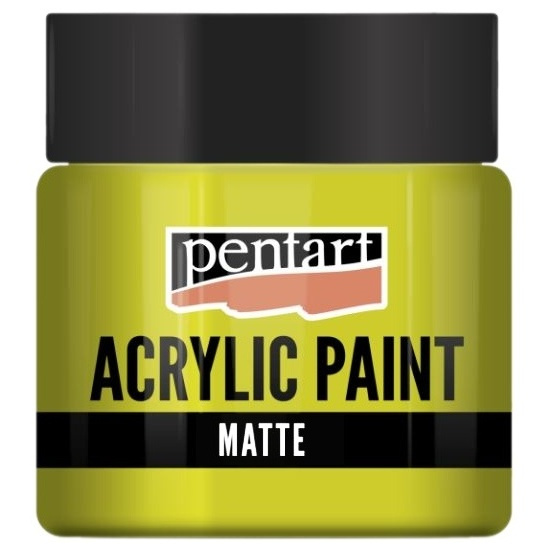 Pentart Akrylová barva matná PENTART 50 ml LIMETKOVÁ