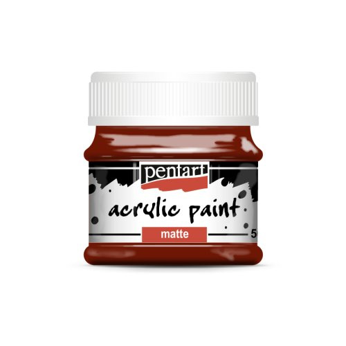 Pentart Akrylová barva matná PENTART 50 ml BORDÓ