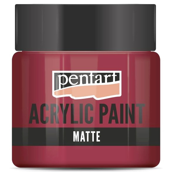 Pentart Akrylová barva matná PENTART 50 ml ČERVENÉ VÍNO