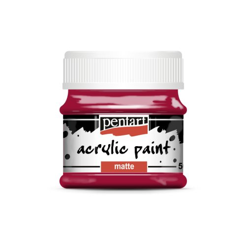 Pentart Akrylová barva matná PENTART 50 ml ČERVENÉ VÍNO