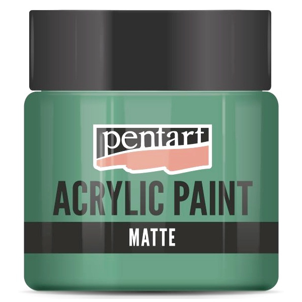 Pentart Akrylová barva matná PENTART 50 ml TYRKYSOVÁ