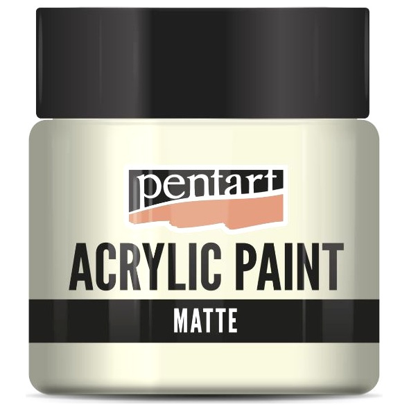 Pentart Akrylová barva matná PENTART 50 ml SLONOVINOVÁ