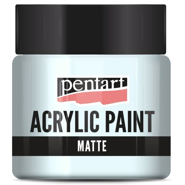 Pentart Akrylová barva matná PENTART 50 ml LEDOVÁ MODRÁ