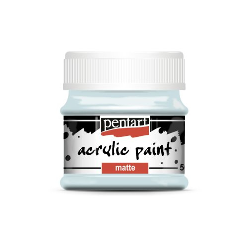 Pentart Akrylová barva matná PENTART 50 ml LEDOVÁ MODRÁ
