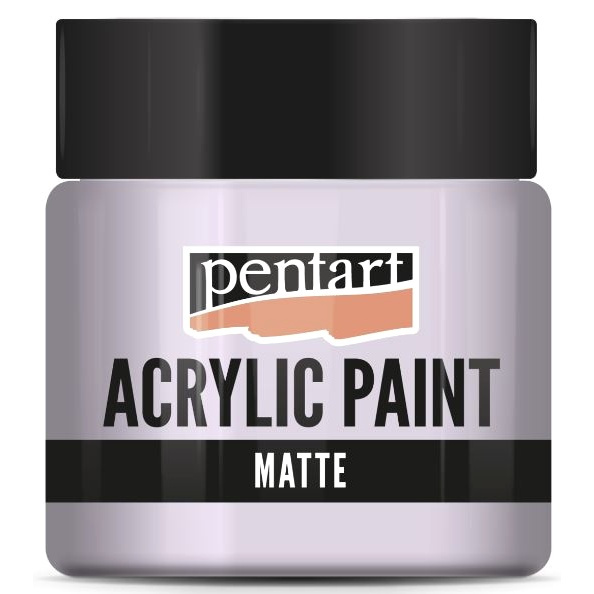 Pentart Akrylová barva matná PENTART 50 ml PASTELOVÁ FIALOVÁ