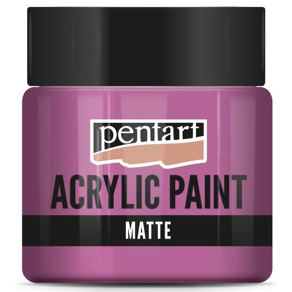 Pentart Akrylová barva matná PENTART 50 ml MAGENTA