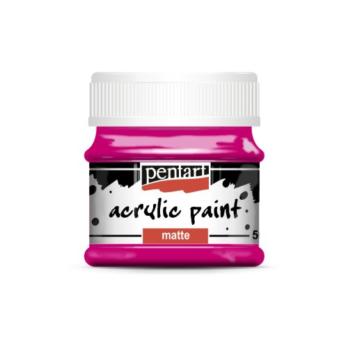 Pentart Akrylová barva matná PENTART 50 ml MAGENTA