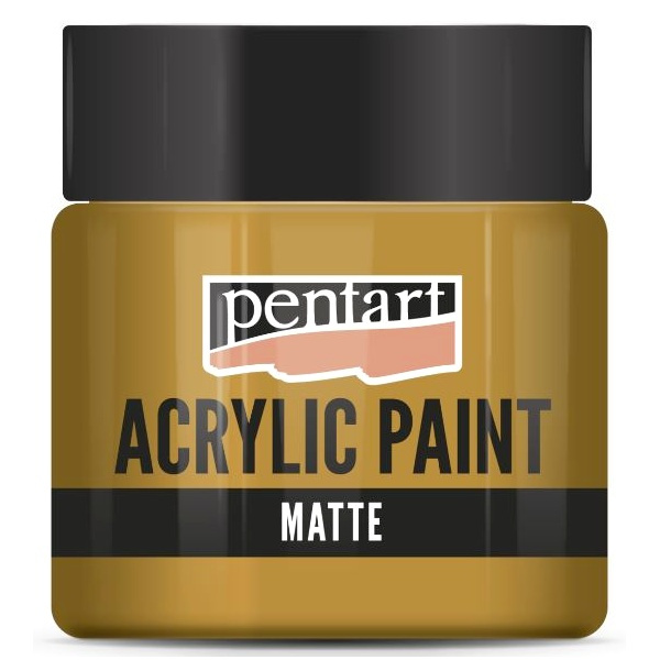 Pentart Akrylová barva matná PENTART 50 ml ŽLUTOČERVENÁ HLÍNA